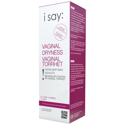 I say: Vaginal Dryness I say: Vaginal Dryness